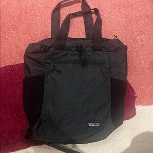 Patagonia Ultralight Blackhole Tote Bag / backpack